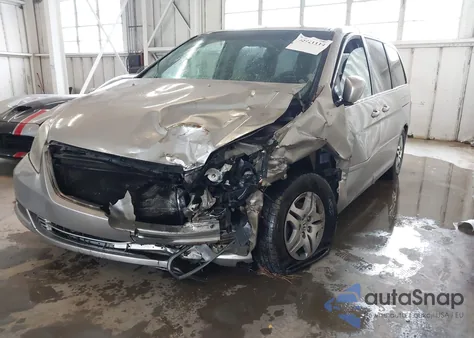 2006 Honda Odyssey Ex из США, поврежденный, VIN 5FNRL38456B414490